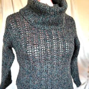 EILEEN FISHER turtleneck knit sweater